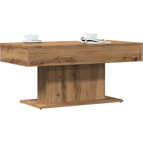 Couchtisch Artisan-Eiche 96x50x45 cm Holzwerkstoff