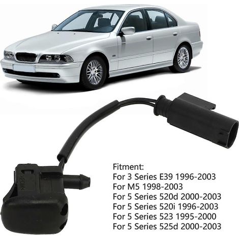 Beheizte Scheibenwaschdüse 61668361039 für BMW 3er E39 1996-2003--