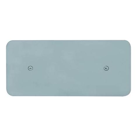PLAQUE EN ACIER INOXYDABLE POUR BOÎTIER FUSION PNEU Dimensions : Acier inoxydable