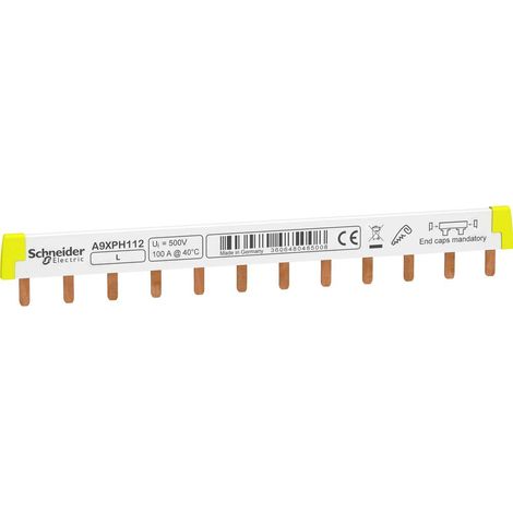 Accessorio elettrico Schneider Electric Acti 9 iC60 bianco 12 moduli