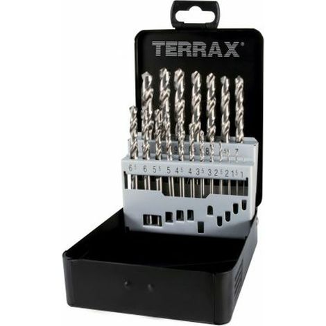 Scatola con 19 punte HSS affilate e smerigliate Ø1 a 10 mm (1/3)