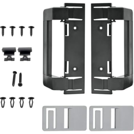 Lot de 2 poignées de porte de réfrigérateur pour camping-car 3316882900 – Noires, compatibles avec les modèles DM2672, DM2682, DM2872 et DM2882 (1/5)