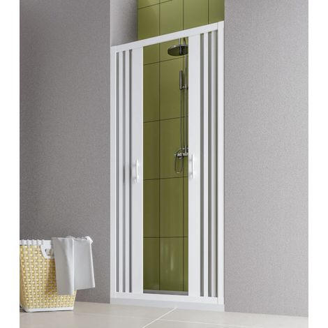 Forte - Box Doccia Sirio 140-100 - Parete/Parete - Soffietto Apertura Centrale A Due Porte - Altezza 188 Cm - Serie Colibri - Articolo: Bp160