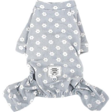 Pyjama printemps-été pour amoureux des animaux, vêtements d'intérieur fins pour chiens - L (1/5)