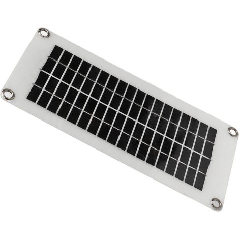 Kit de panneau solaire en silicium polycristallin de 30 W avec contrôleur de charge de 40 A et double régulateur de tension USB, adapté aux voitures, camping-cars, bateaux, etc. (1/5)