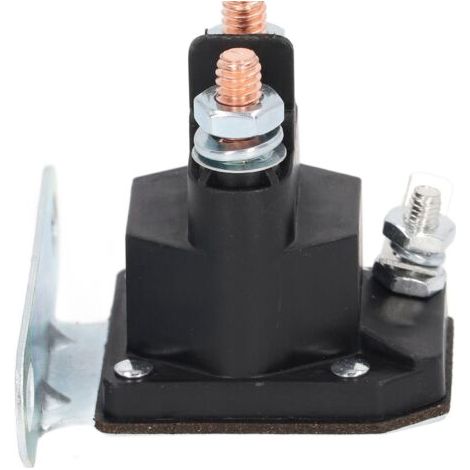 DC12V Starter-Magnetrelaisschalter 030817 Professionelle Rasenmäherteile für Hustler Rasenmäher (1/2)