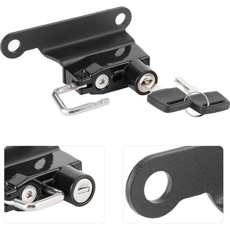 Antivol Casque Moto Sécurité Pièces Compatible Honda CBR250RR 2017-2020 Verrouillage Résistant (1/5)
