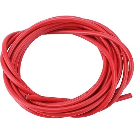 Durite de frein rouge pour vélo - 3 mètres - convient aux vélos de route et aux VTT (1/2)