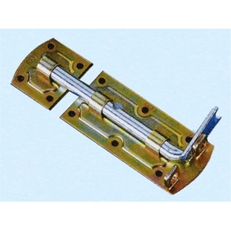 Catenacci Comunello portalucchetto su piastra Art. 760 - Lunghezza cm. 21 Conf. 10 Pz