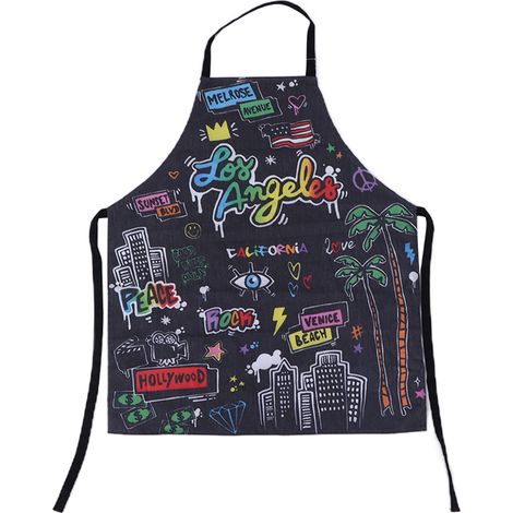 Tablier de Chef Polyvalent Intérieur Extérieur Lavable Couleurs Vives pour Tâches Ménagères Femmes Modèle 5 (1/5)