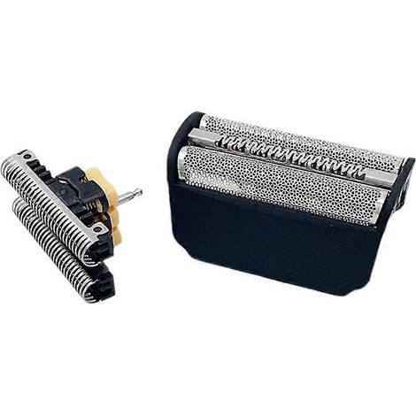 Grille et lame de rechange 30B pour tête de rasoir électrique BRAUN série 3 (modèles 310, 330, 340, 5473, 6473, 7474, 5477 et 5483). (1/5)