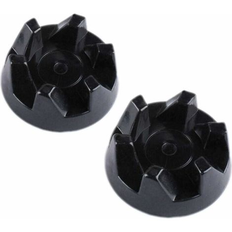 2 pièces Kit 9704230 Mélangeur En Caoutchouc Coupleur Engrenage Embrayage Compatible avec Kitchenaid Blender KSB5WH KSB5 KSB3, (1/4)