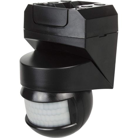 Maclean MCE295 Rilevatore di Movimento a 360 ° Sensore di Movimento a infrarossi 180 ° Sensore Crepuscolare (Nero) (1/5)