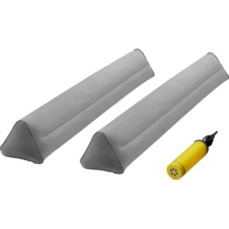 VEVOR Paracolpi per Letto per Bambini Piccoli, 1205 x 160 x 180 mm di Protezione per Letto Gonfiabile con Pompa Manuale, Paracolpi Antiscivolo per Bambini Letti Leggero e Portatile 2 Pezzi
