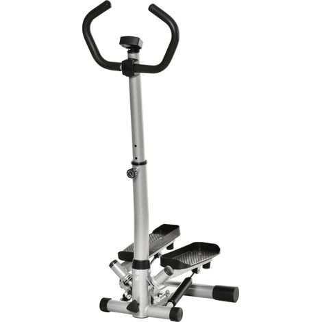 Stepper-Heimtrainer mit verstellbarem Lenker, LCD-Display, schwarz, MODENUIT (1/5)