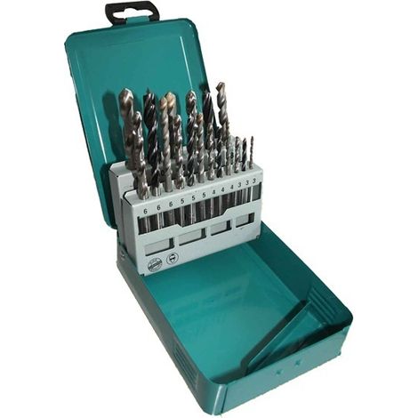 JUEGO DE BROCAS DE 18 PIEZAS PARA TALADRO MAKITA D-46202
