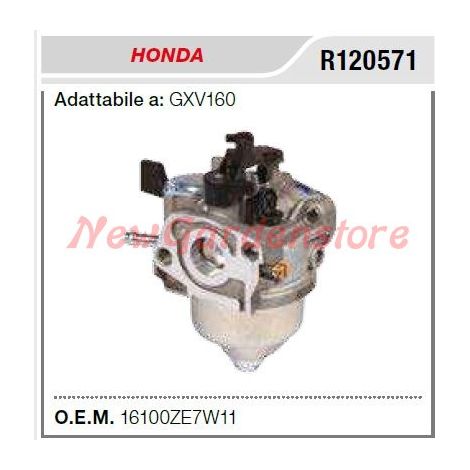 Vergaser HONDA Rasentraktor Rasenmäher GXV160 R120571
