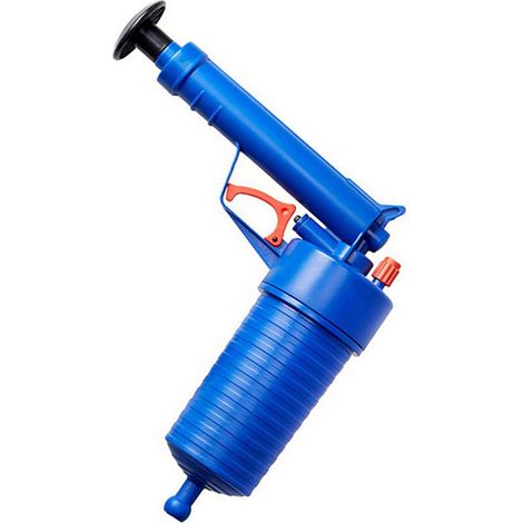 Déboucheur pneumatique pour toilettes, égouts, baignoires et siphons de sol. (1/5)