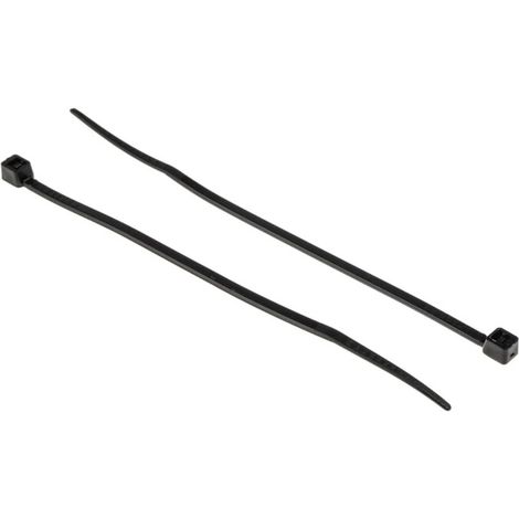 C FASCETTA NYLON PA66 RIAPRIB 7,6X200MM NERO 100 PZ