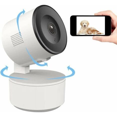 Caméra IP Intelligente 3MP pour bébé, Maison, Animal Domestique, Chien, Chat, caméra de sécurité intérieure (1/5)