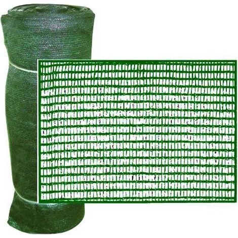 Rete Ombreggiante Frangisole Blinky Hd 80% Verde Scuro Mt.  10 H.Cm. 100 (1/2)