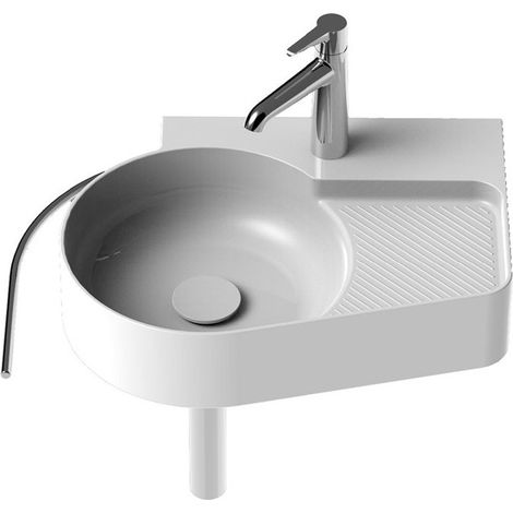 Porte-serviettes VAL chromé, surface de suspension 270 mm LAUFEN
