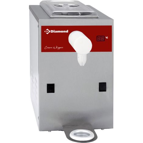 Machine réfrigérée à chantilly inox 2 litres - Diamond (1/2)