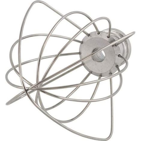 Fouet - Acier Inoxydable - Pour Robots Cuisine 4,3 L Et 4,8 L Tête Inclinable - Compatible Artisan Classic Ultra - 5KSM90 5KSM185 - 1 Pièce (1/5)