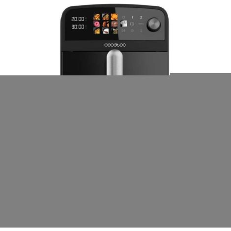 Cecotec Friggitrice ad Aria di 10L con Vasche Sovrapposte Cecofry DuoLevel 10000. 2400W, Vasche da 5L, Controllo Touch
