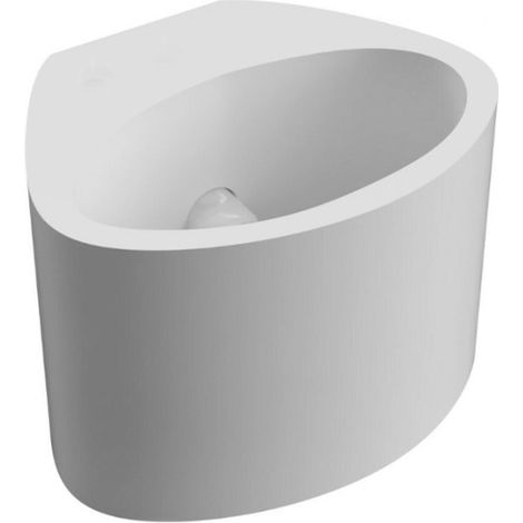 Applique in gesso ovale verniciabile ultra moderno a doppia emissione di luce up & up e down lampada contemporanea con attacco g9 (1/5)