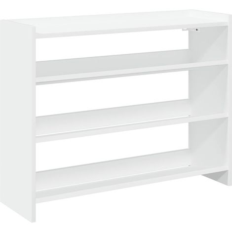 Maison Exclusive - Scarpiera Bianca 80x25x62 cm in Legno Multistrato