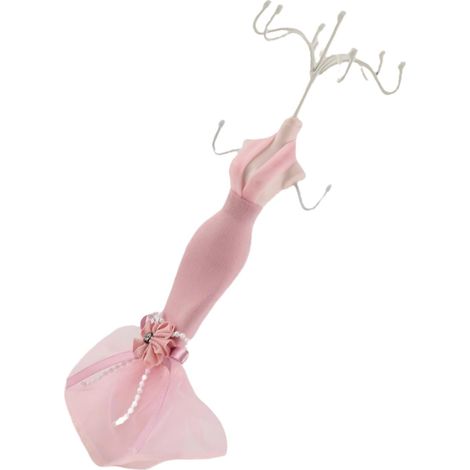 High Heel Shoe-Shaped Jewelry Display Stand, Elegant Jewelry Holder for Earrings, Necklaces, Rings, Compact Vanity Decor (small size) (1/5)