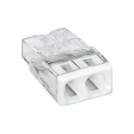 Borne WAGO S2273 2 entrées pour fil rigide de 0.5 à2.5mm, 10 pièces