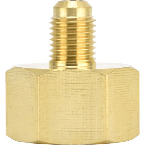 W21 to 1/4SAE Air Conditioning Refrigerant Adapter Converter Connector for R32 R134A