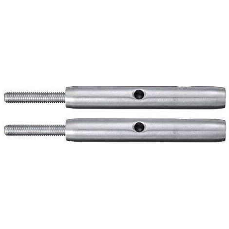 Tendeur de câble en acier inoxydable T316 – Résistance à la corrosion – Pour câbles 4mm/5mm – Longueur 11cm – Installation facile