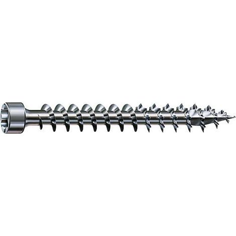 Vis bois spax T-Star Plus Torx T30 8 mm 160 mm blanc (1/10)