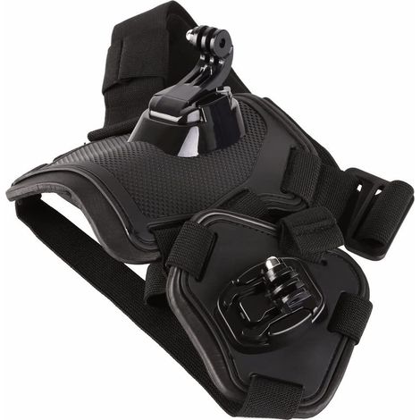 Harnais pour caméra de sport pour chien - Support réglable pour prise de vue immersive (1/5)