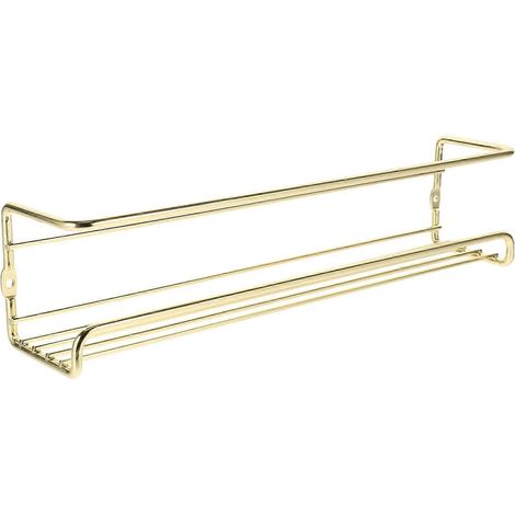 1 Ensemble étagère à épices de cuisine, étagère de rangement pour gel douche et porte-shampoing mural-29.20X7.00X6.20CM-Silver