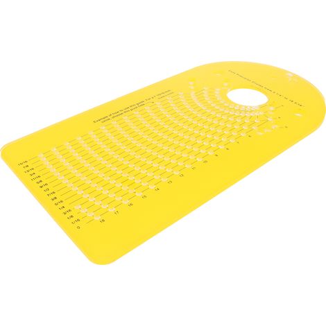 Gabarit de découpe circulaire pour affleureuse, accessoire pour fraiseuse à bois et outils de bricolage pour le travail du bois (1/5)
