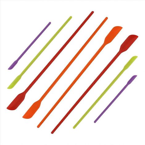 Set mit 8 Silikonspateln für Make-up und Küchentöpfe (1/5)