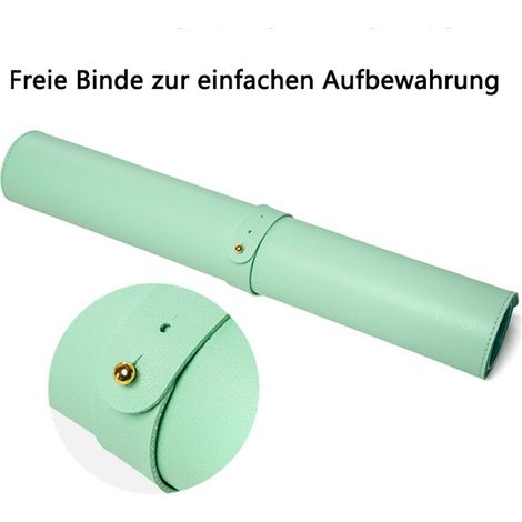 Multifunktionale Schreibtischunterlage mit ultra-glatter, rutschfester Oberfläche für optimale Kontrolle und Schutz (80 x 40 cm).