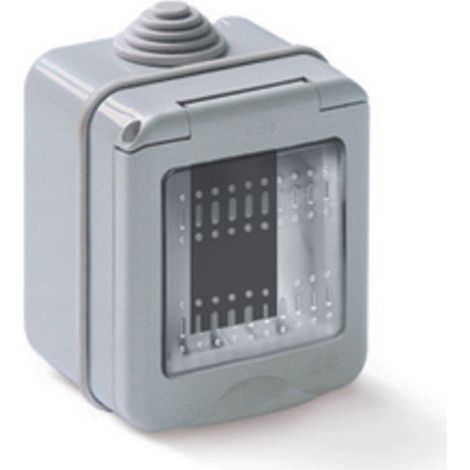 CASSETTA LIFE DA PARETE P/ESTERNO 1P  IP55- ELETTROCANALI- 1,0 pz