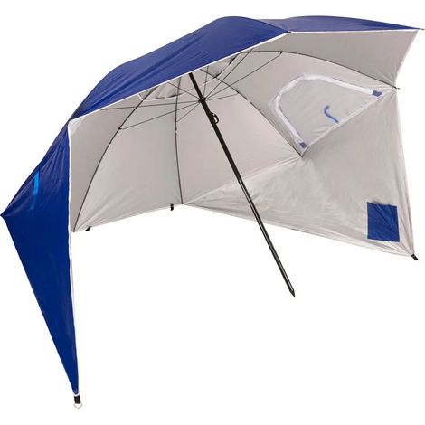 Strandsonnenschirm aktive octagonal UV50 Schutz 240 cm (1/3)