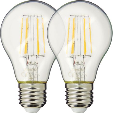 Lot de 2 ampoules Retro-LED A60, cuLot E27, EDF - PACK2RFE470GEDF (1/4)