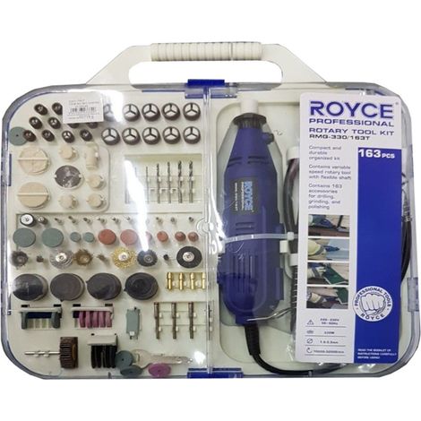 Kit Mini Trapano Miniutensile Rotatio Minitrapano Dremel With 163 Accessors 300w (1/3)