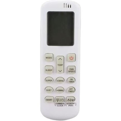 Télécommande de Climatiseur pour Hisense, Télécommande Universelle de Contrôle A/C pour Climatiseur Hisense DG11R2-01, Remplacement de Air Conditioner Télécommande (1/5)