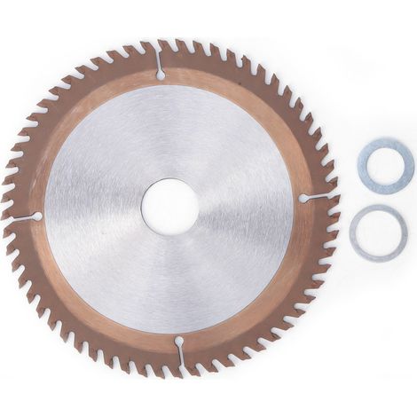 Disque de scie circulaire 60 dents 6 pouces x 25,4 mm en carbure de tungstène TCT pour coupe de bois, outil de menuiserie (1/5)