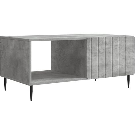 Tavolino da salotto Grigio Cemento 90 x 50 x 40 cm vidaXL