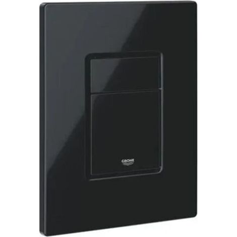Panneau de commande de WC Grohe Skate Cosmopolitan – bouton de commande, noir brillant 38732KV0 (1/4)