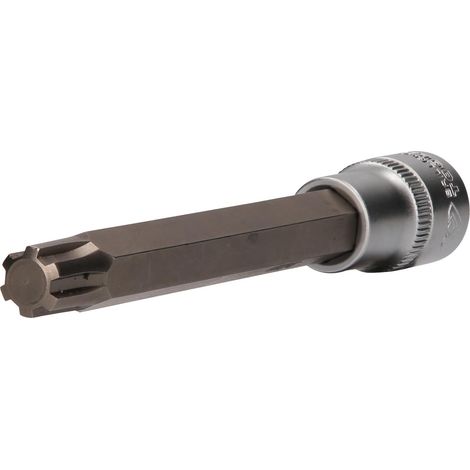 BRILLIANT TOOLS BT022744 Bussola a inserto RIBE 1/2", lunga 140 mm, M12 [Powered by KS TOOLS] (1/4)